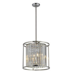 YOUNG LIGHTING 3 LIGHT CRYSTAL PENDANT 1256C3ajax