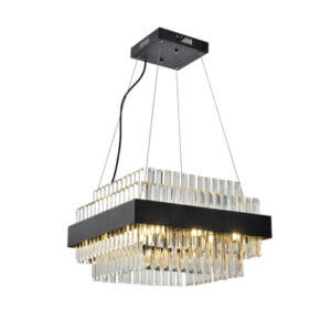 YOUNG LIGHTING 20 LIGHT SQUARE CRYSTAL CHANDELIER 1282C20-SQ ottawa