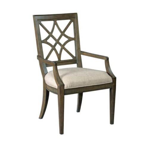 AMERICAN DREW SAVONA GENIEVE ARM CHAIR 654-637 SET OF TWO montreal