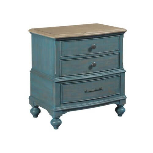 AMERICAN DREW LITCHFIELD MORAY NIGHTSTAND BLUE 750-420B fredericton