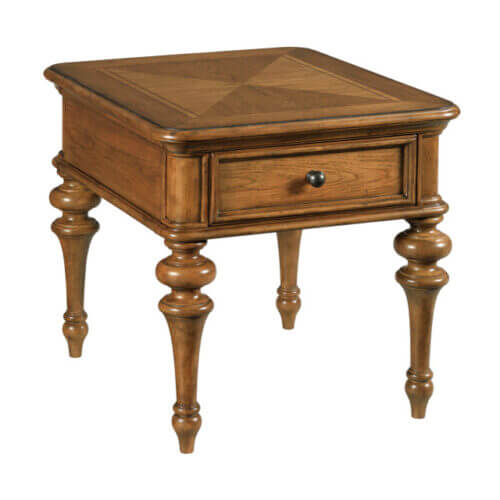 AMERICAN DREW BERKSHIRE PEARSON RECTANGULAR DRAWER END TABLE 011-915 kingston
