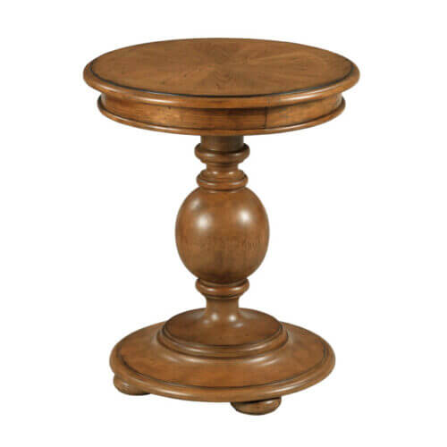 AMERICAN DREW BERKSHIRE PEARSON ROUND END TABLE 011-916 laval