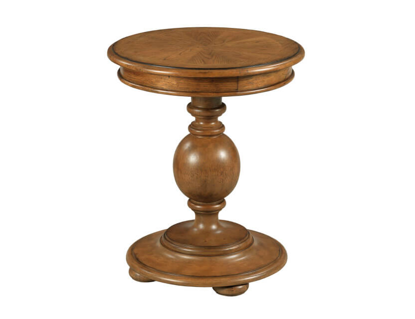 AMERICAN DREW BERKSHIRE PEARSON ROUND END TABLE 011-916 laval