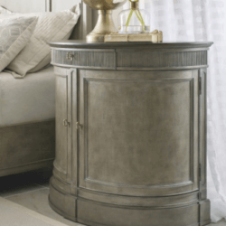 SAVONA DEMILUNE BACHELOR CHEST VERSAILLE FINISH WITH ELM TOP AMERICAN DREW 654-423 montreal