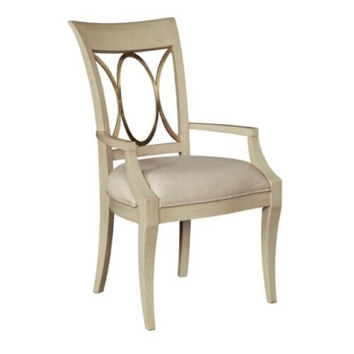 AMERICAN DREW LENOX ARM DINING CHAIR 923-639 SET OF TWO toronto