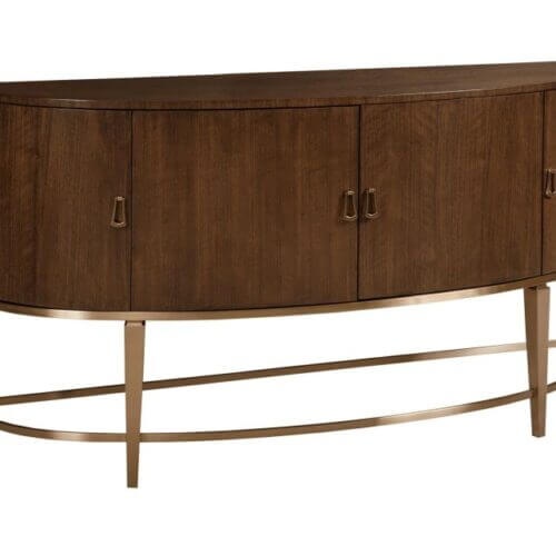 AMERICAN DREW VANTAGE GARDNER DEMILUNE SIDEBOARD 929-850 windsor
