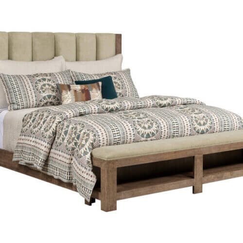 AMERICAN DREW SKYLINE MEADOWOOD UPH QUEEN BED 010-333R edmonton