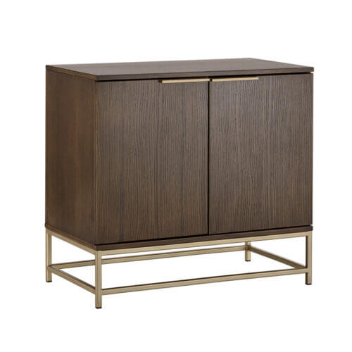 SUNPAN Rebel Sideboard Gold - Raw Umber 104612 woodbridge