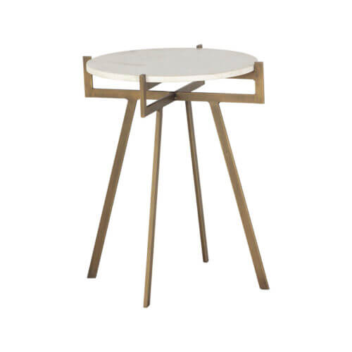 SUNPAN Anak Side Table - White 106289 king city