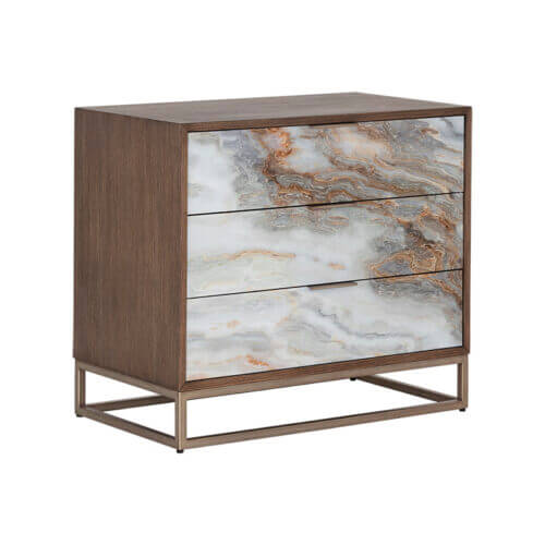 SUNPAN Fuentes Nightstand 106749 oakville
