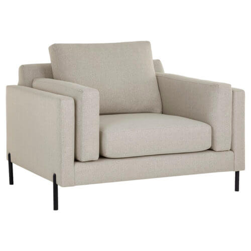 SUNPAN Lonsdale Armchair - Broderick Natural 106875 barrie