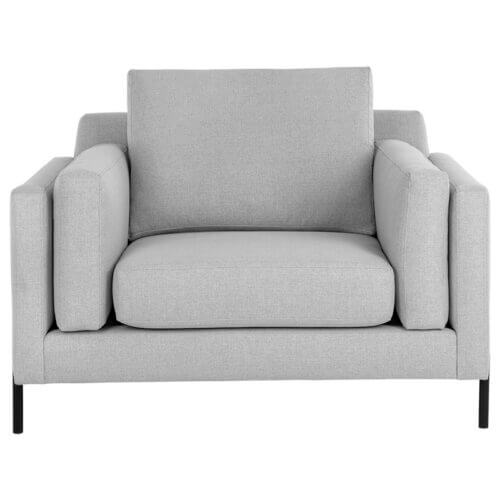 SUNPAN Lonsdale Armchair - Broderick Charcoal 106876 brampton