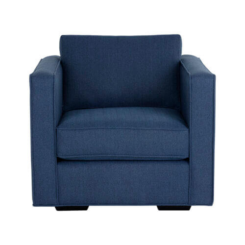 SUNPAN Adrian Armchair - Liv Indigo 106883 milton