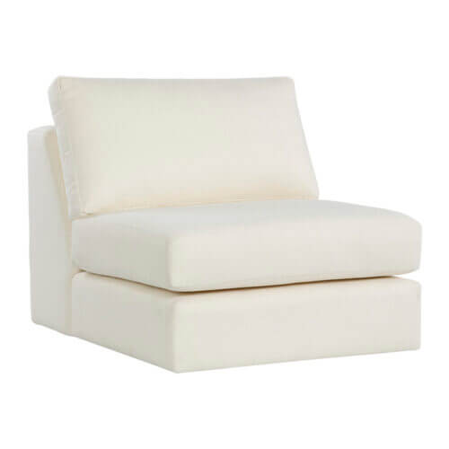 SUNPAN Cascade Swivel Armless Chair - Liv Pearl 108029 collingwood