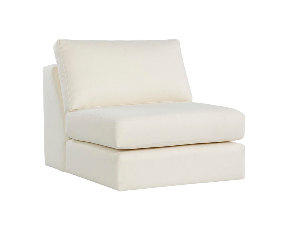 SUNPAN Cascade Swivel Armless Chair - Liv Pearl 108029 collingwood