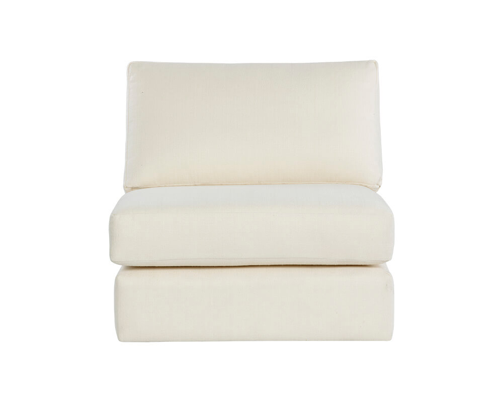 SUNPAN Cascade Swivel Armless Chair - Liv Pearl 108029 collingwood