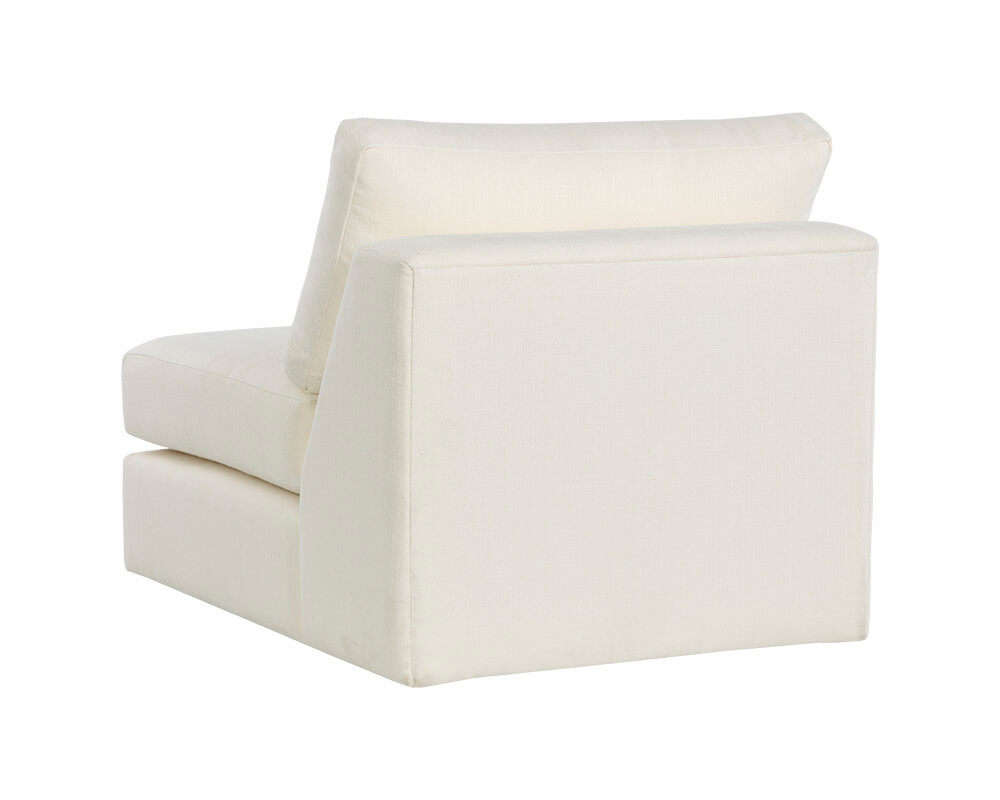 SUNPAN Cascade Swivel Armless Chair - Liv Pearl 108029 collingwood