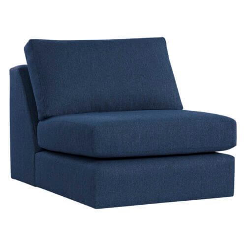 SUNPAN Cascade Swivel Armless Chair - Liv Indigo 108564 ottawa