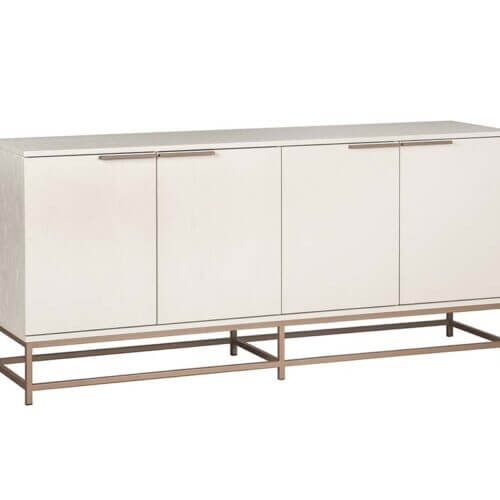 SUNPAN Rebel Sideboard Champagne Gold - Cream 108769 misissauga