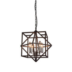 YOUNG LIGHTING 4 LIGHT PENDANT SAND BLACK 1307C4 quebec city
