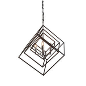 YOUNG LIGHTING 4 LIGHT PENDANT SAND BLACK 1308C4 halifax