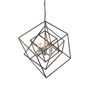 YOUNG LIGHTING 6 LIGHT PENDANT SAND BLACK 1308C6 fredericton