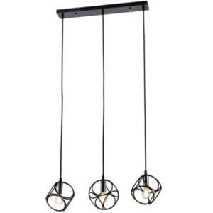 YOUNG LIGHTING 3 LIGHT GEOMETRIC CHANDELIER 1334C3 ajax