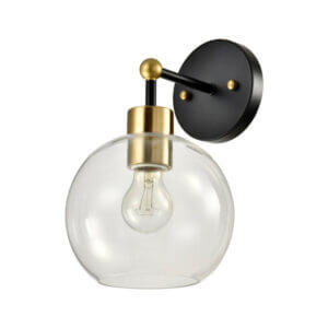 YOUNG LIGHTING SINGLE LIGHT SCONCE 1372WL-CL barrie