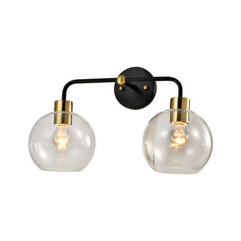 YOUNG LIGHTING 2 LIGHT VANITY 1372WL2-CL newmarket
