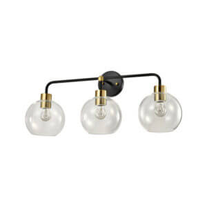 YOUNG LIGHTING 3 LIGHT VANITY 1372WL3-CL king city