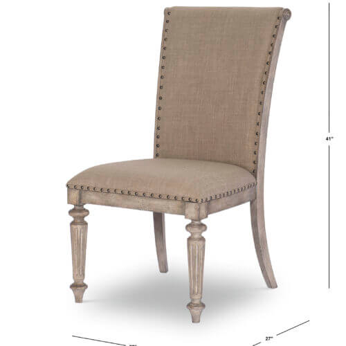 LEGACY SORONA LADDER BACK SIDE CHAIR SET OF TWO 1630-240 king city