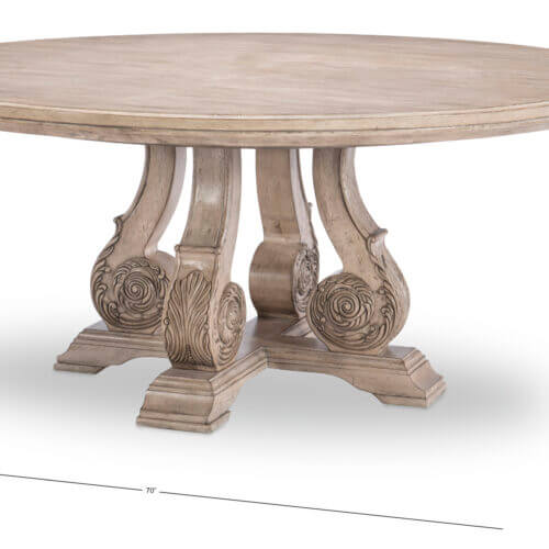 LEGACY SORONA ROUND DINING TABLE 1630-520 vaughan