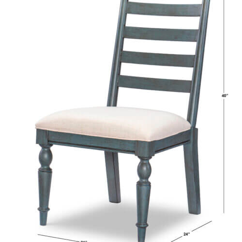 LEGACY EASTON HILLS LADDER BACK SIDE CHAIR 1650-140 barrie