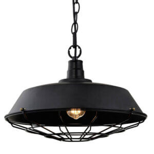 YOUNG LIGHTING PENDANT 3002P-L-BK kingston