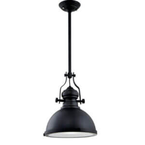 YOUNG LIGHTING SINGLE LIGHT PENDANT 3008P-BK toronto