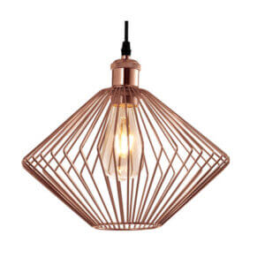 YOUNG LIGHTING SINGLE LIGHT GEOMETRIC PENDANT 3092P-RG oshawa