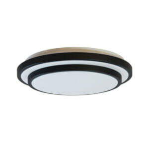 LUMIRAMA DELÜME FLUSHMOUNT 3815-81M-BLK guelph