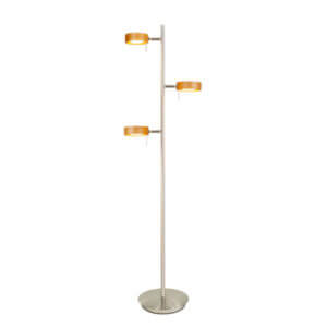 LUMIRAMA DEL WOO LED FLOOR LAMP 4048-33-WD caledon