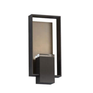 LUMIRAMA IDÏOME OUTDOOR WALL SCONCE 6452-11-BLK waterloo