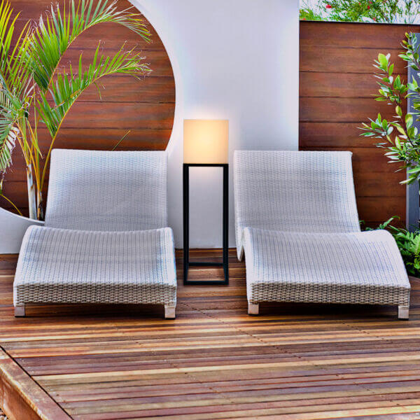 LUMIRAMA TIME SQUARE OUTDOOR FLOOR LAMP 6466-41-BLK burlington