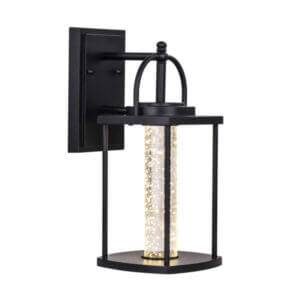 LUMIRAMA DËLPH OUTDOOR WALL SCONCE 6485-11-BLK barrie