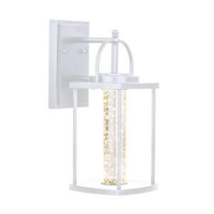 LUMIRAMA DËLPH OUTDOOR WALL SCONCE 6485-11-WHT newmarket