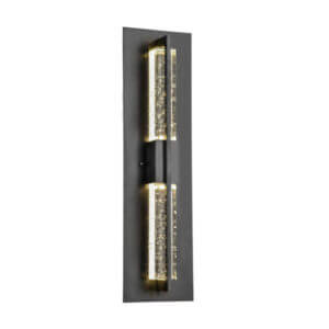 LUMIRAMA PICCADELLÏ OUTDOOR WALL SCONCE 6486-11-BLK orilla