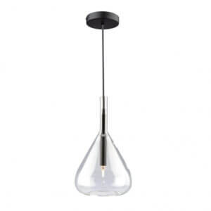 ARTCRAFT CONIC 1 LIGHT PENDANT BLACK AC11161BK toronto