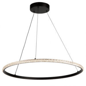 ARTCRAFT NOVA LED PENDANT AC6712BK windsor