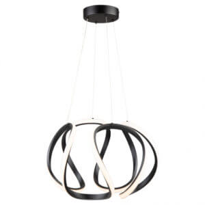 ARTCRAFT MIRA 17.75in LED PENDANT AC7638BK winnipeg