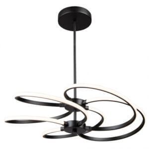 ARTCRAFT EQUINOX LED PENDANT BLACK AC7688BK niagara