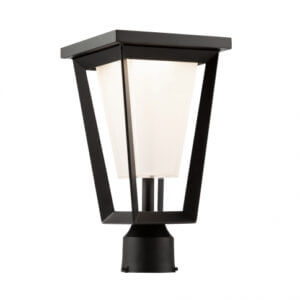 ARTCRAFT WATERBURY OUTDOOR POST TOP BLACK AC9183BK orilla