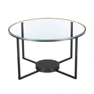 ARTCRAFT TAVOLA LED ROUND COFFEE TABLE AD32012 woodbridge