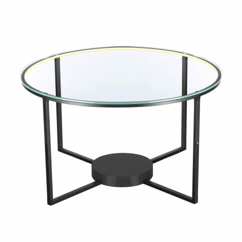 ARTCRAFT TAVOLA LED ROUND COFFEE TABLE AD32012 woodbridge